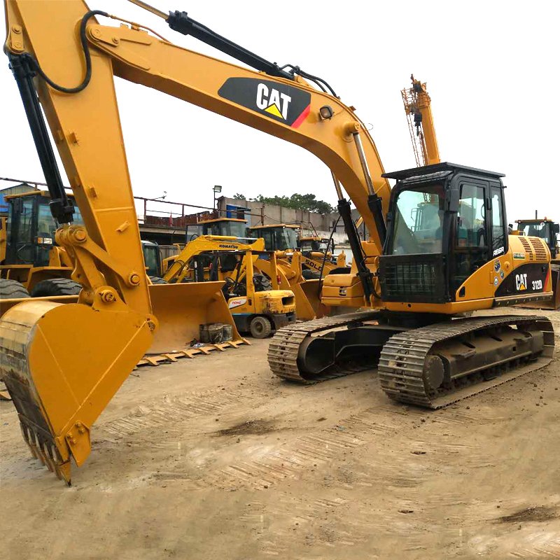 High quality and active Second Hand used Excavators CAT312D , second-hand excavators CAT 312 D in shanghai