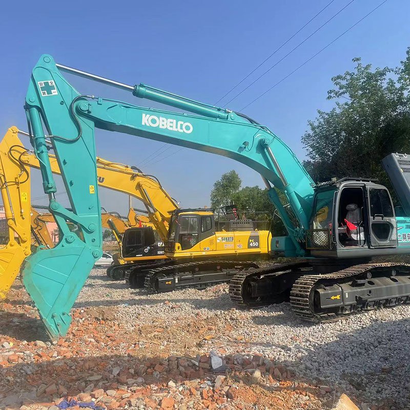 Building Machinery Kobelco480 Used heavy excavators for sale Japan 48ton original used Kobelco SK480 large earthwork digger