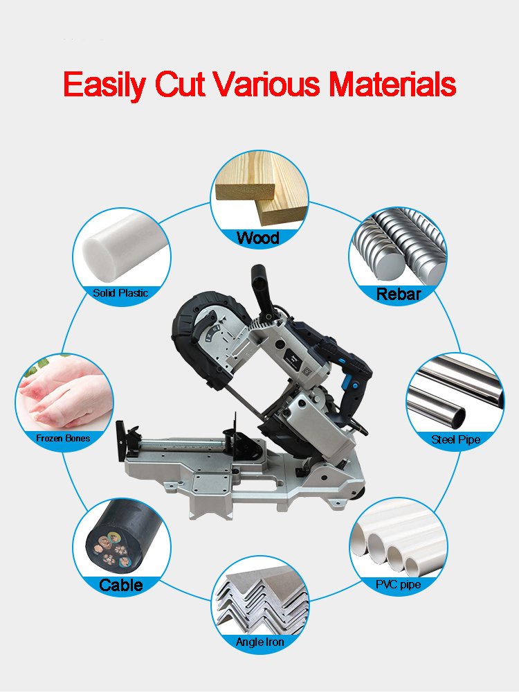 Portable cutting machine Mini desktop woodworking small sawing machine