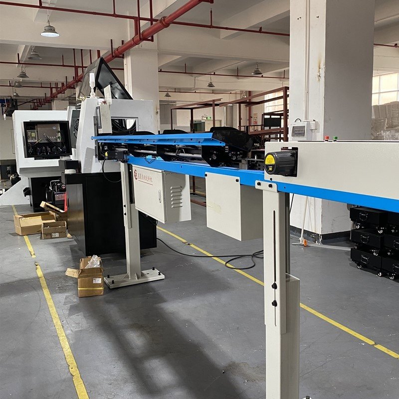 Less Than 7mm China Popular Rotary Turning Cnc Lathe Automatic Milling Machine Small Metal Cutting Lathe Machine
