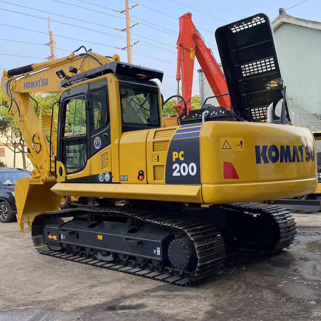 Komatsu Pc200-8 200 Excavator Original Japan Provided 20 Ton Excavator Machine Digger Crawler Hydraulic Used Excavator 1 UNIT JP