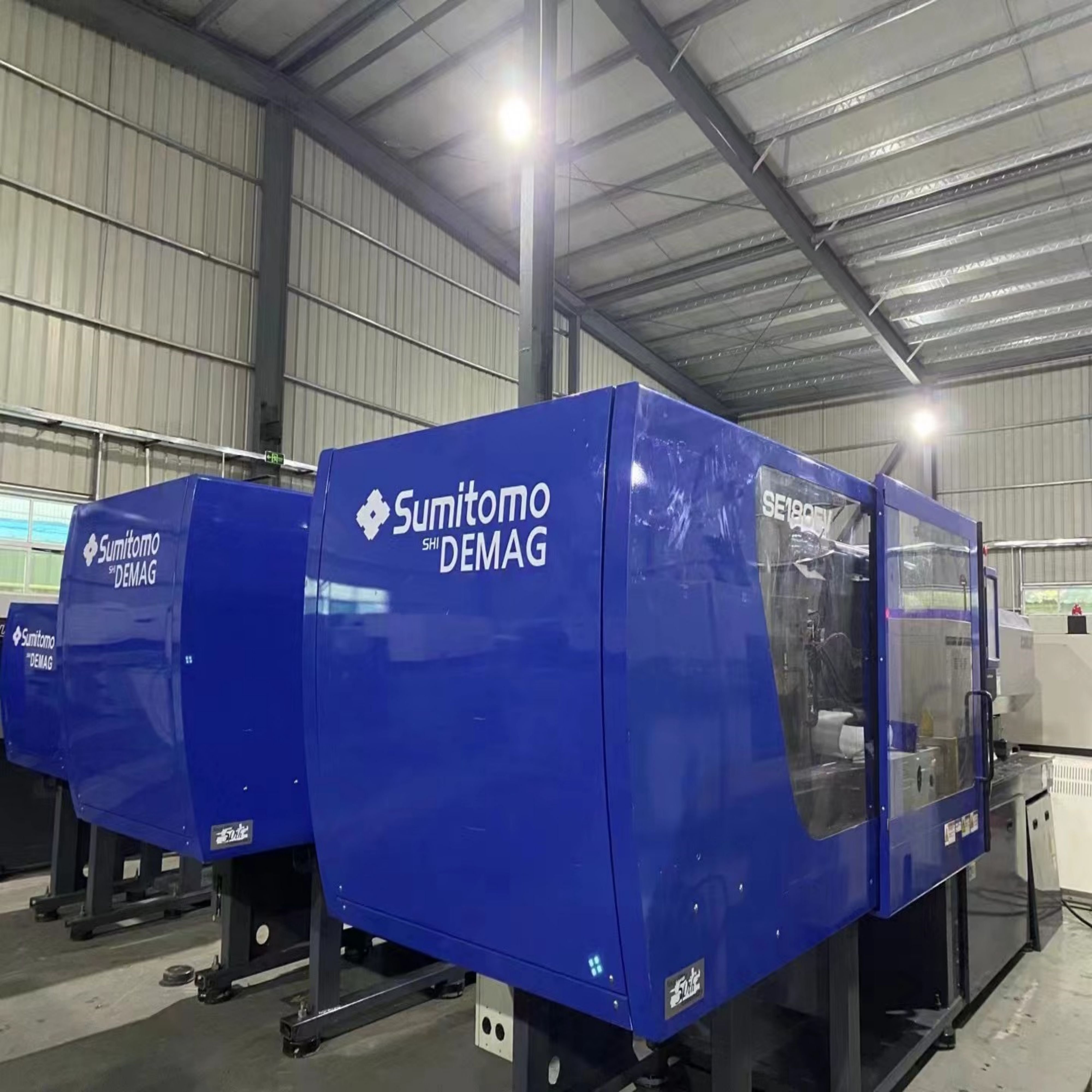 Used 180 Ton Sumitomos All Electric Injection Molding Machine Full Electric Plastic Processing Equipment