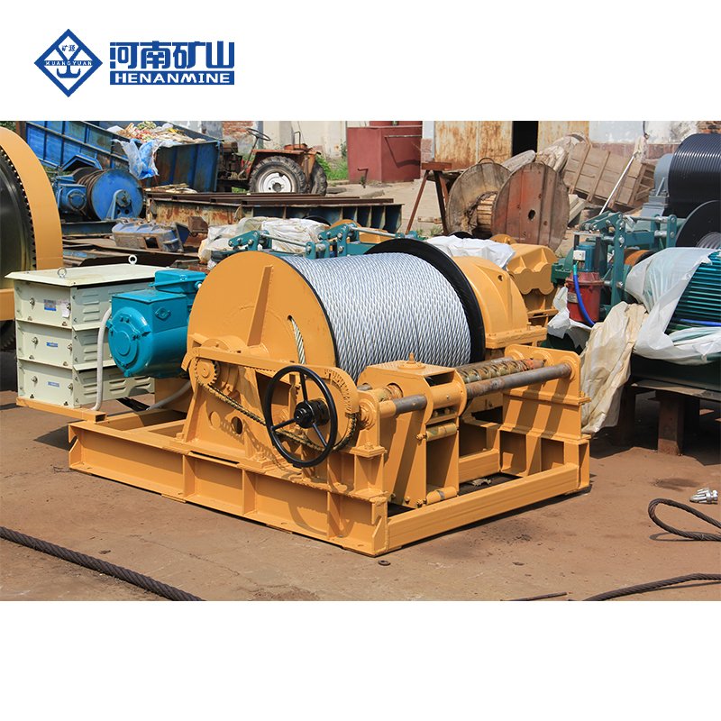 Remote Control 260m Rope Length Slow Speed 3ton 10ton Wire Rope Pulling Winch