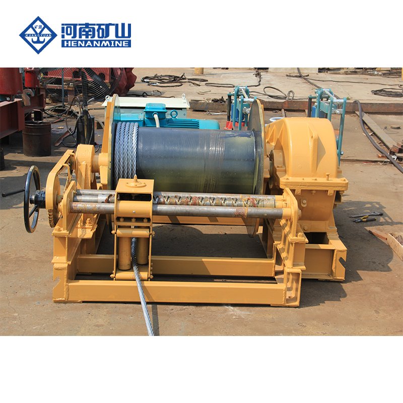 Remote Control 260m Rope Length Slow Speed 3ton 10ton Wire Rope Pulling Winch