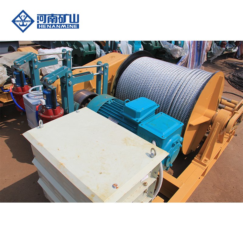 Remote Control 260m Rope Length Slow Speed 3ton 10ton Wire Rope Pulling Winch
