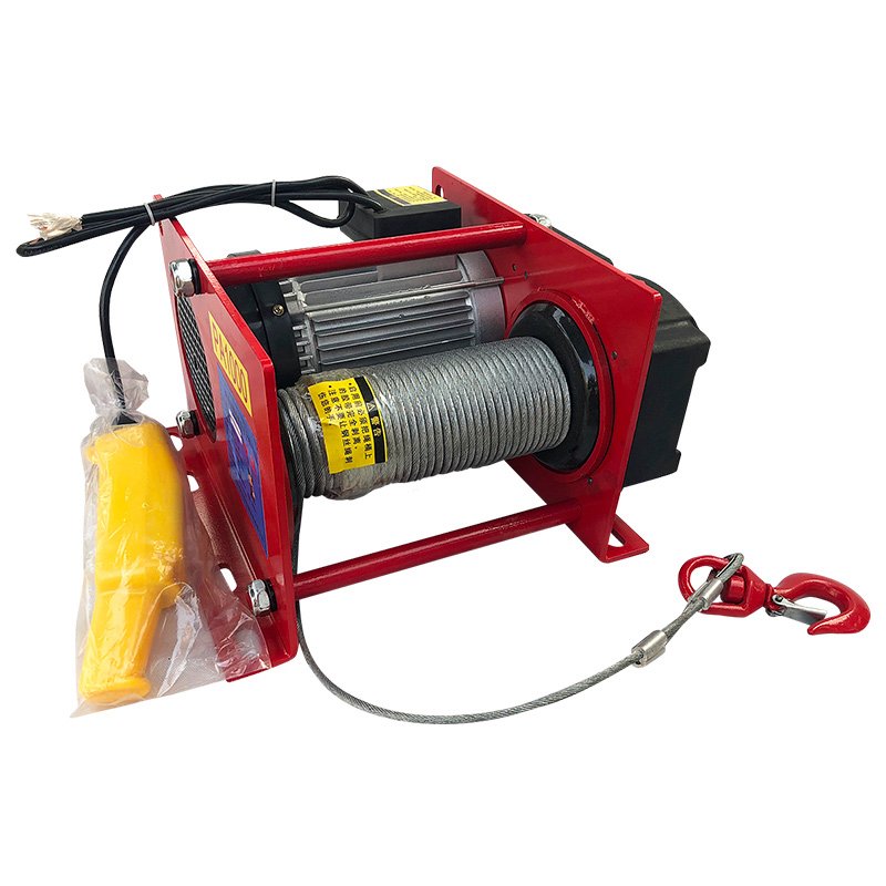 Hoist Motor Mini Electric Hoist Winch Wire Rope Motor Lifting height 12-30m