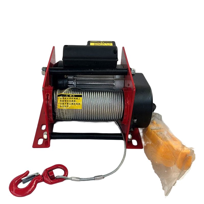 Hoist Motor Mini Electric Hoist Winch Wire Rope Motor Lifting height 12-30m