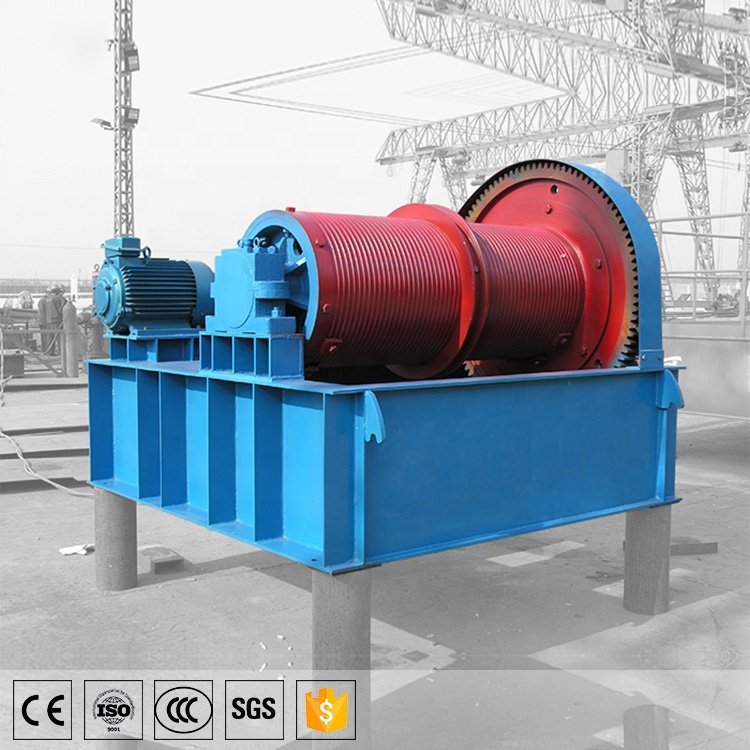 15 ton Crane Open Winch Trolley Cable Puller Winches