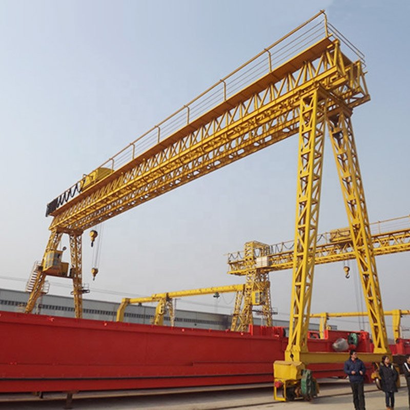 30 tons truss type double girder remote gantry crane manufacturer