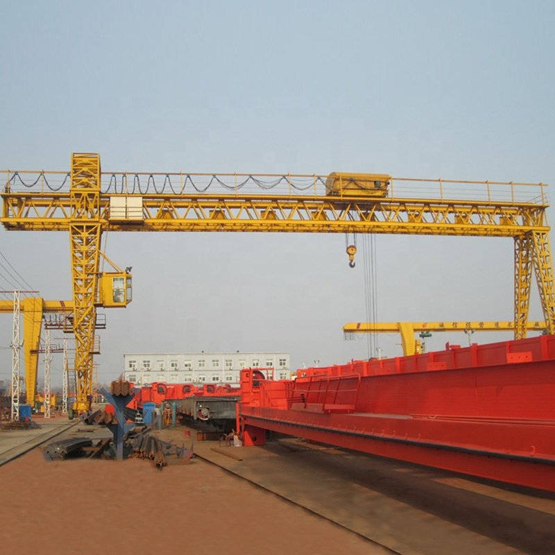 30 tons truss type double girder remote gantry crane manufacturer