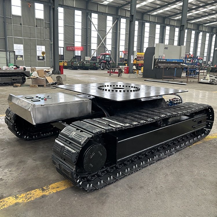 Multifunctional Steel Track Assembly Steel Crawler Chassis Undercarriage Track Chassis
