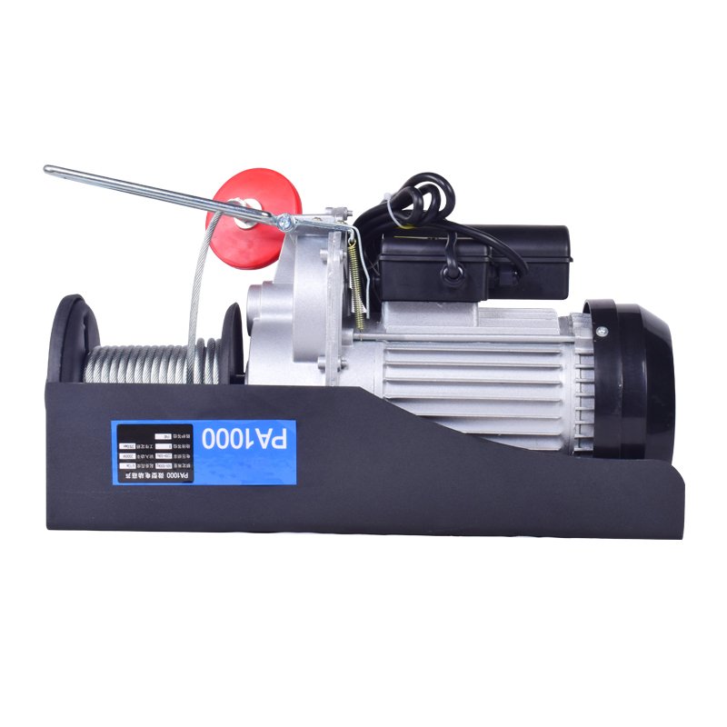 Cheap price pa100/200/300 mini electric hoist wire rope hoist crane 1 ton