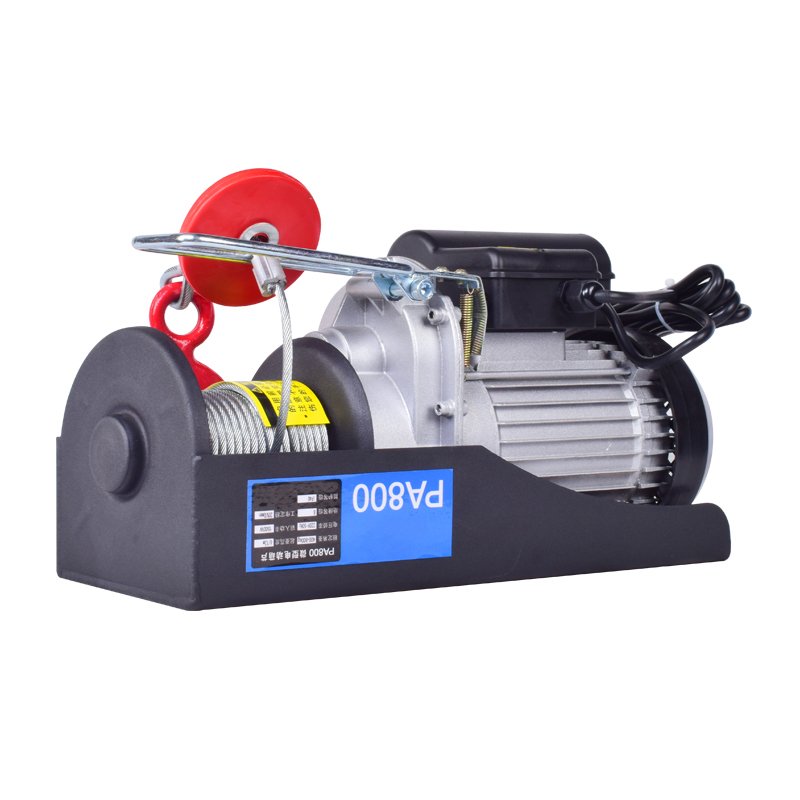 Cheap price pa100/200/300 mini electric hoist wire rope hoist crane 1 ton