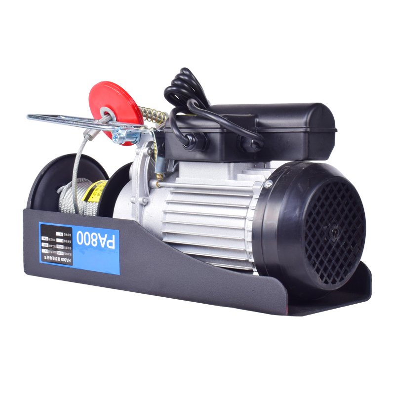 Cheap price pa100/200/300 mini electric hoist wire rope hoist crane 1 ton