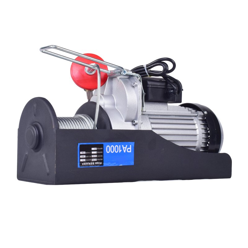 Cheap price pa100/200/300 mini electric hoist wire rope hoist crane 1 ton