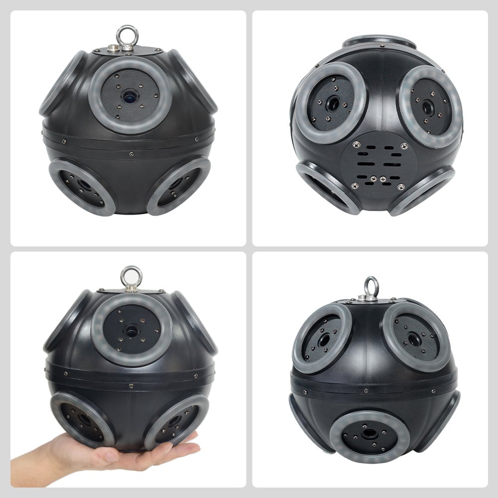 Kinetic laser football light with laser 8*500mW RGB laser +144pcs RGB LEDS Stage Dj Disco Cluba Light