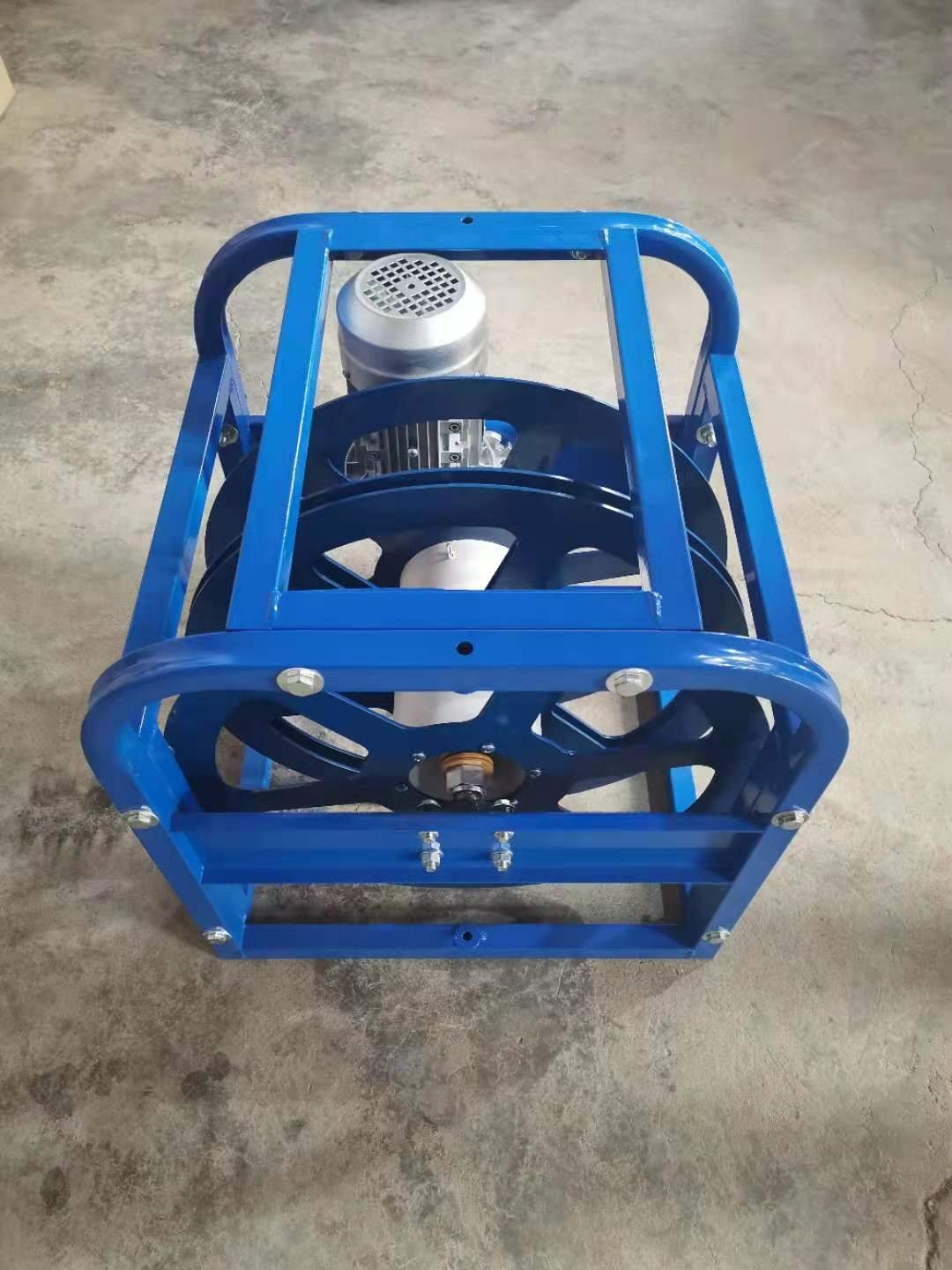 wire rope winch for suspended platform