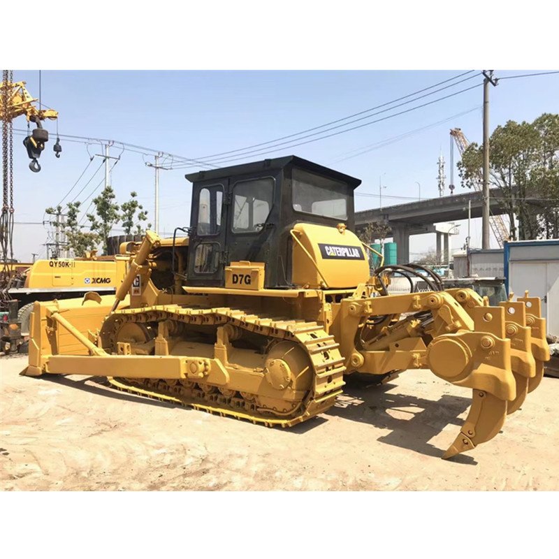 Used Cat D7G Crawler Bulldozer with Winch Second Hand Cat D7 D7H D7R Dozer for Sale