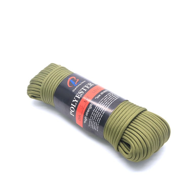 Camouflage rope Nylon braided rope safety line