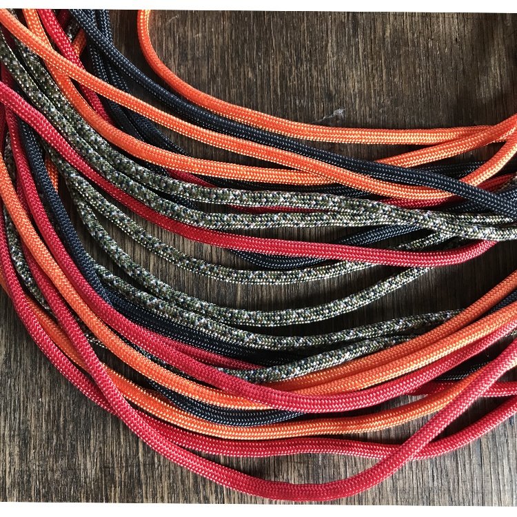 Camouflage rope Nylon braided rope safety line