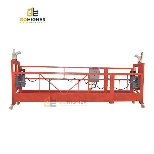 zlp630 bracket guindola electric platform electric swing cradle winch window cleaning gondola zpl-630