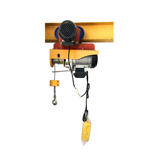 Mini Lift 220v 110v Electric Hoist 100 300 500 1000 Kg Small Wire Rope Crane Hoist With Remote Control