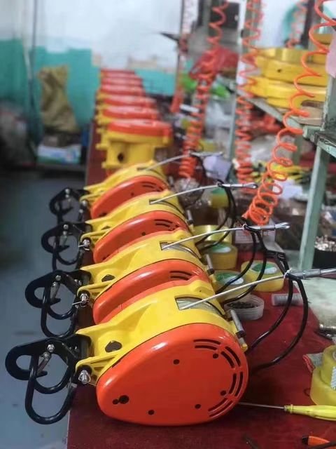 Small electric wire rope hoist 160kg 230kg 280kg 500kg 30m 60m Scaffold Electric Winch 220V 110V