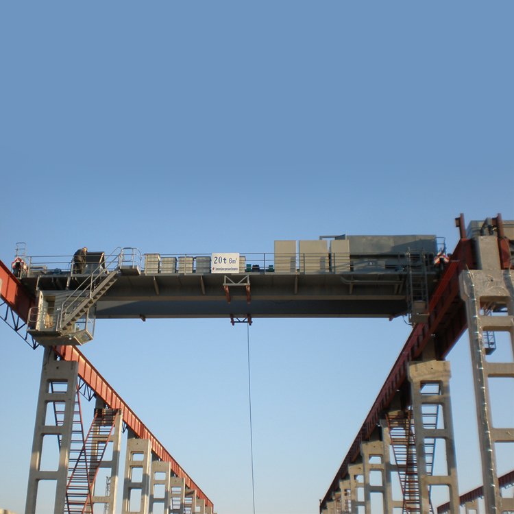 Top ranking supplier warehouse application 10 ton QD double girder bridge crane