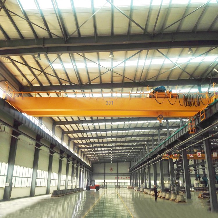 Top ranking supplier warehouse application 10 ton QD double girder bridge crane