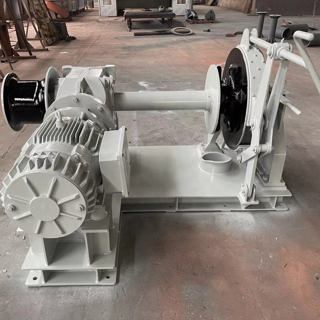 Widely Used Marine Boat 5 Ton To 200 Ton Anchor Handling Towing Winch With CCS BV ABS Certification
