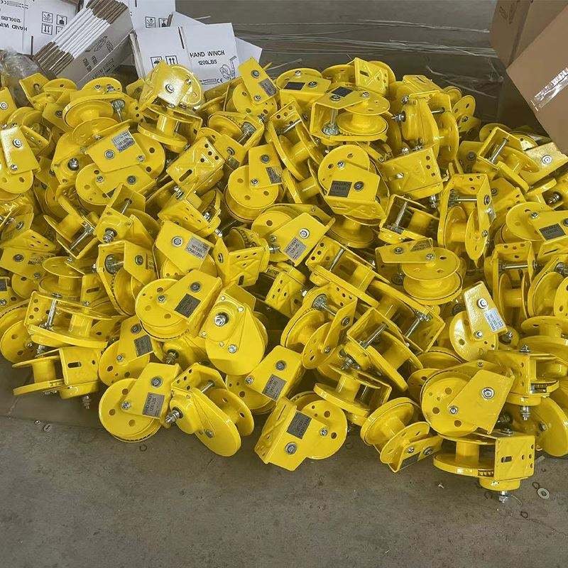 Manual Fishing Winch Two-Way Self-Locking Small Crane Hand Winch