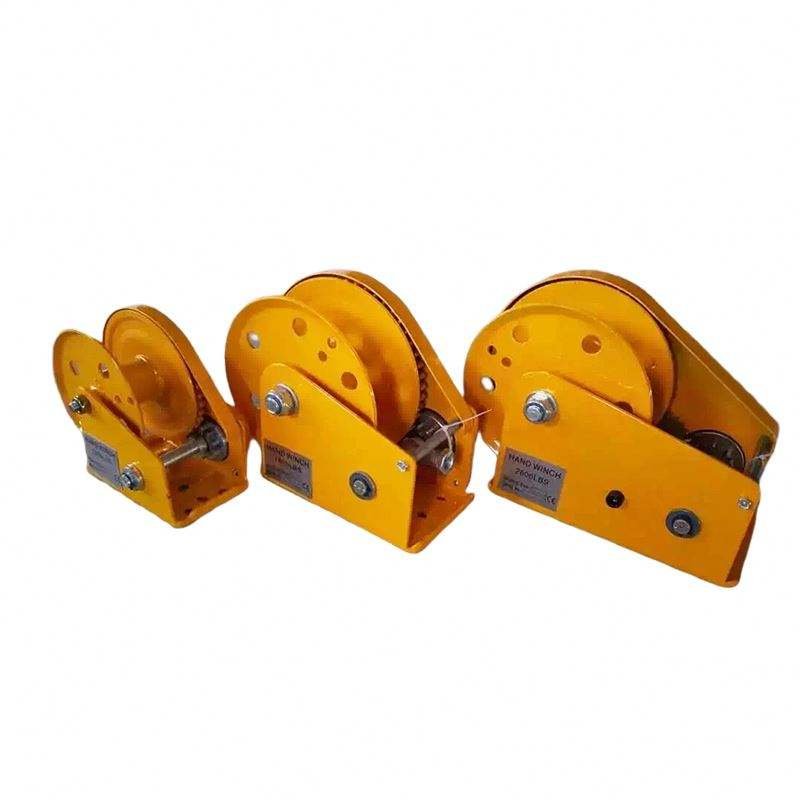 Manual Fishing Winch Two-Way Self-Locking Small Crane Hand Winch