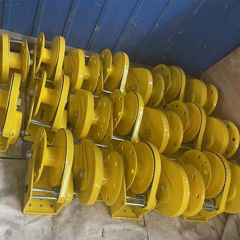 Manual Fishing Winch Two-Way Self-Locking Small Crane Hand Winch