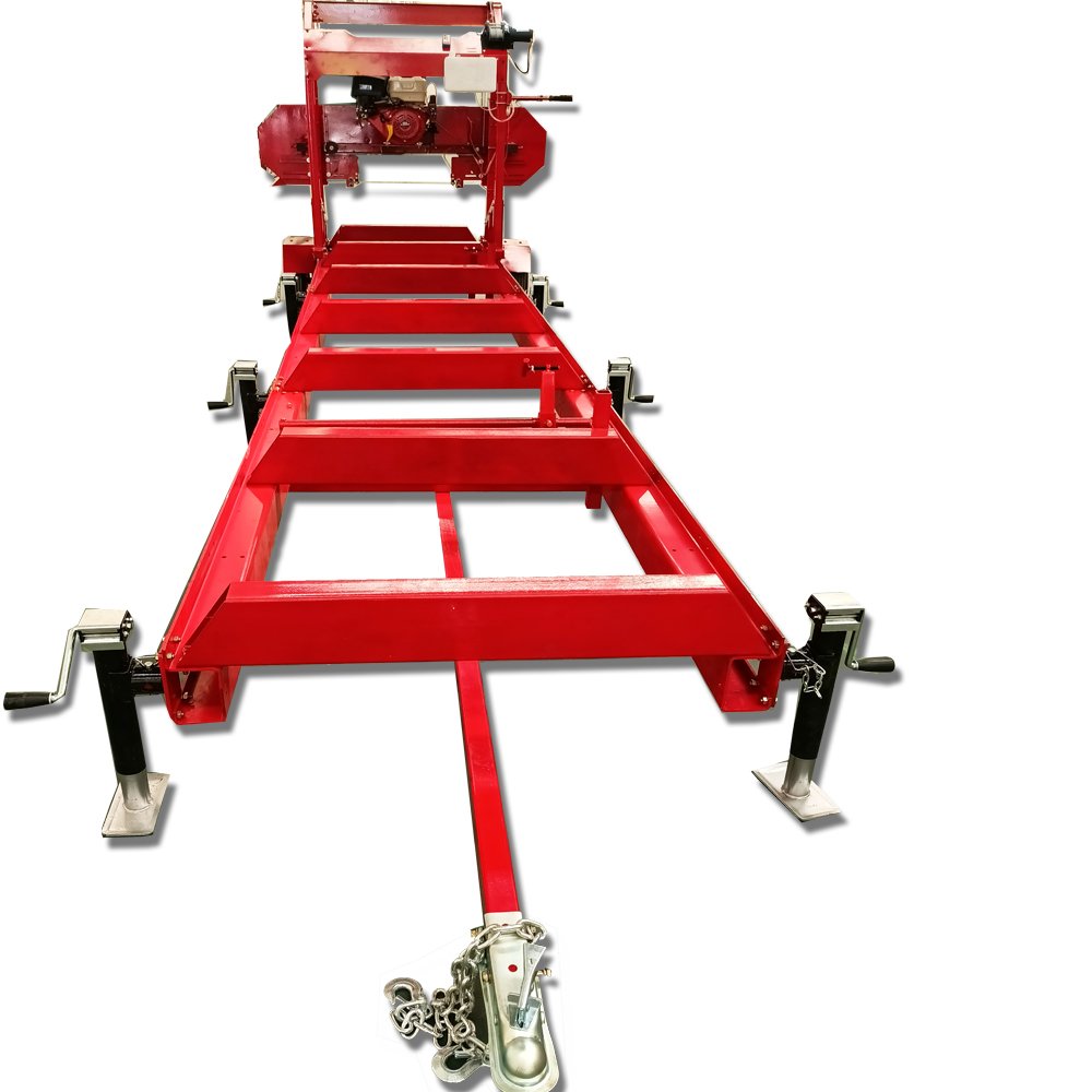 Sawmill Wood Cutting Horizontal Portable Band Sawmill For Sale