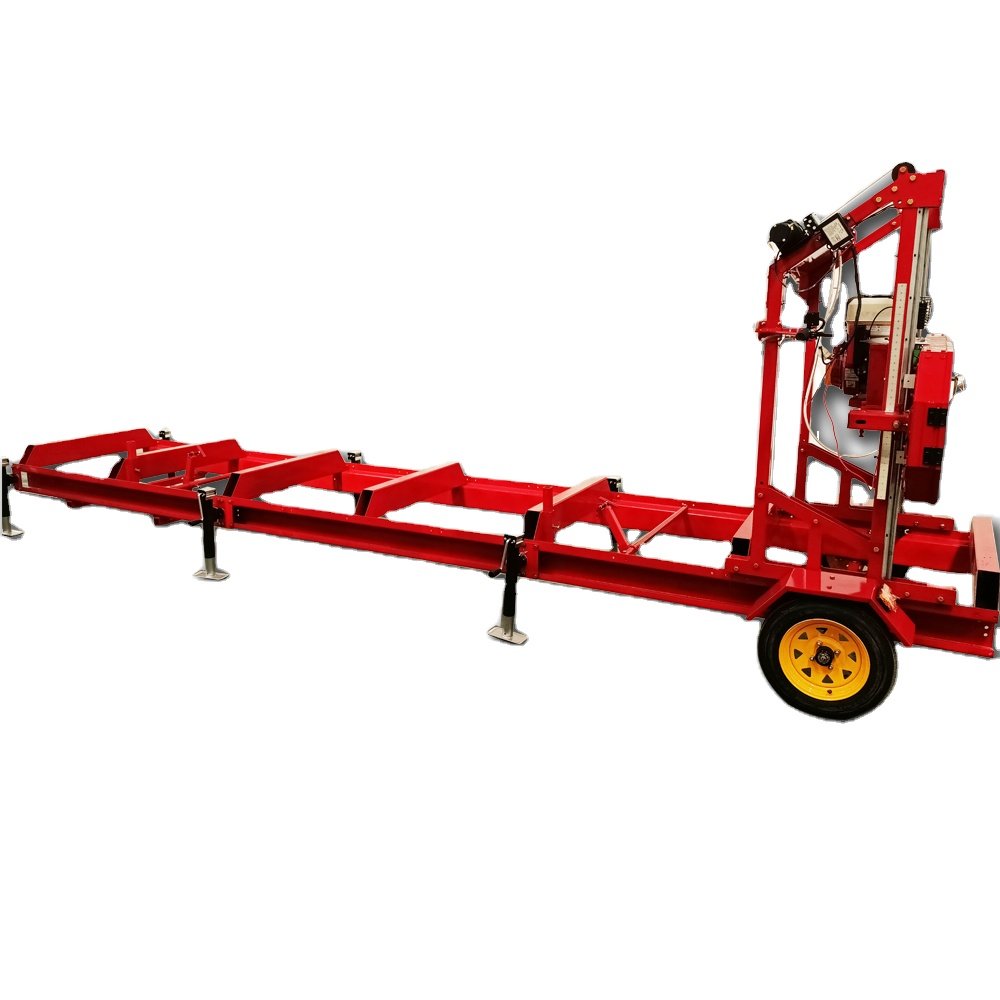 Sawmill Wood Cutting Horizontal Portable Band Sawmill For Sale