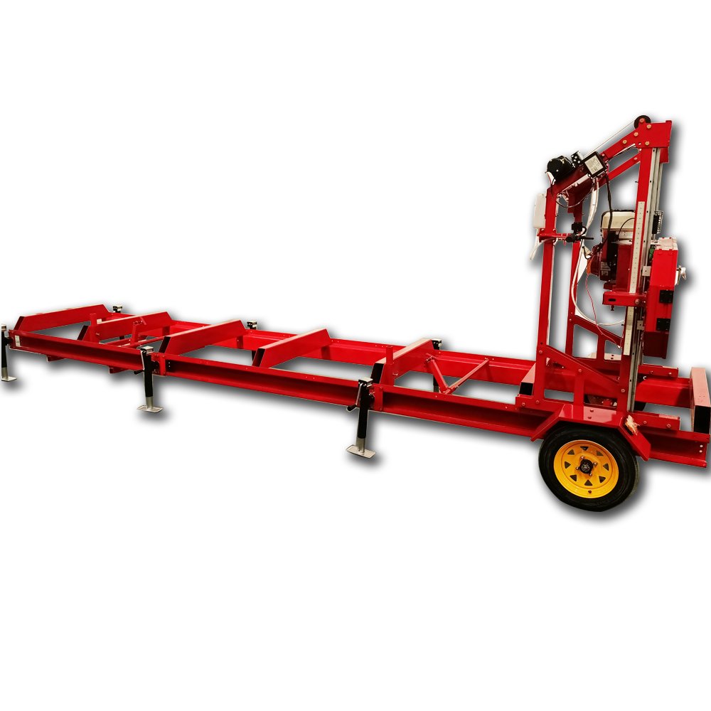 Sawmill Wood Cutting Horizontal Portable Band Sawmill For Sale