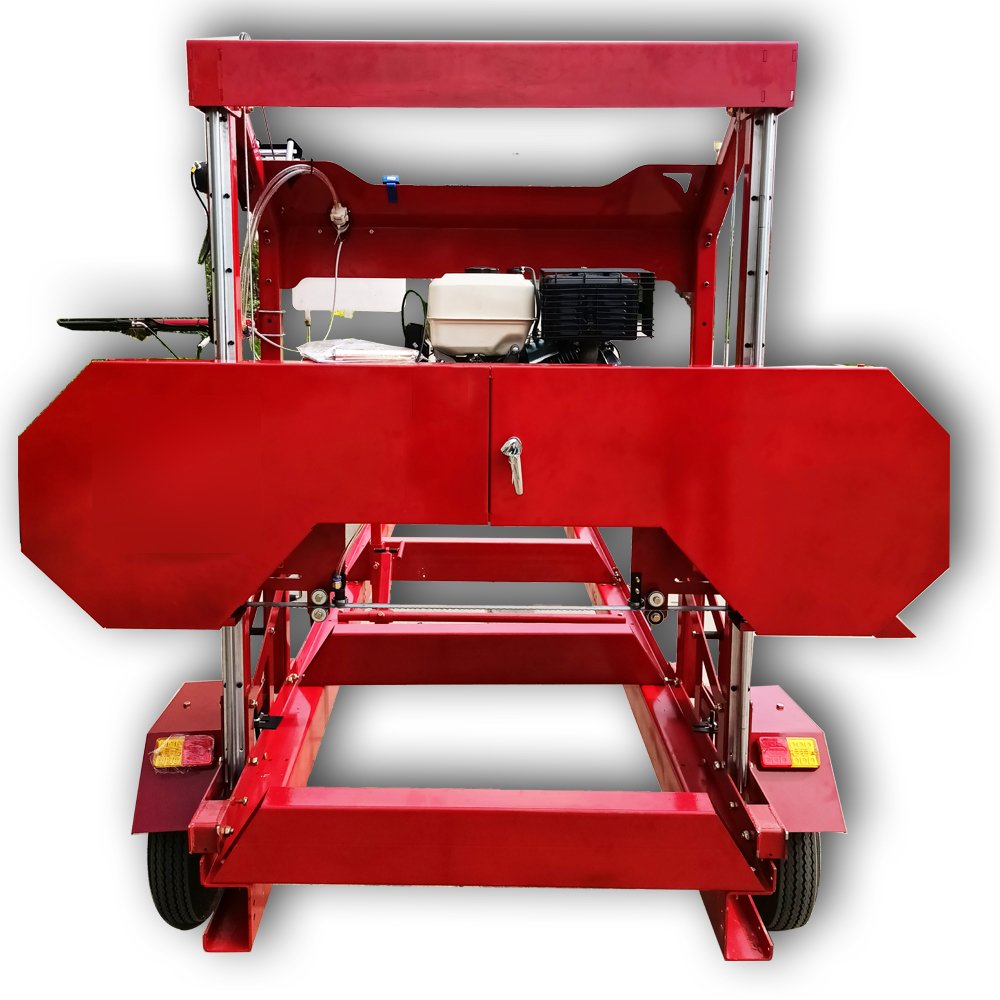 Sawmill Wood Cutting Horizontal Portable Band Sawmill For Sale