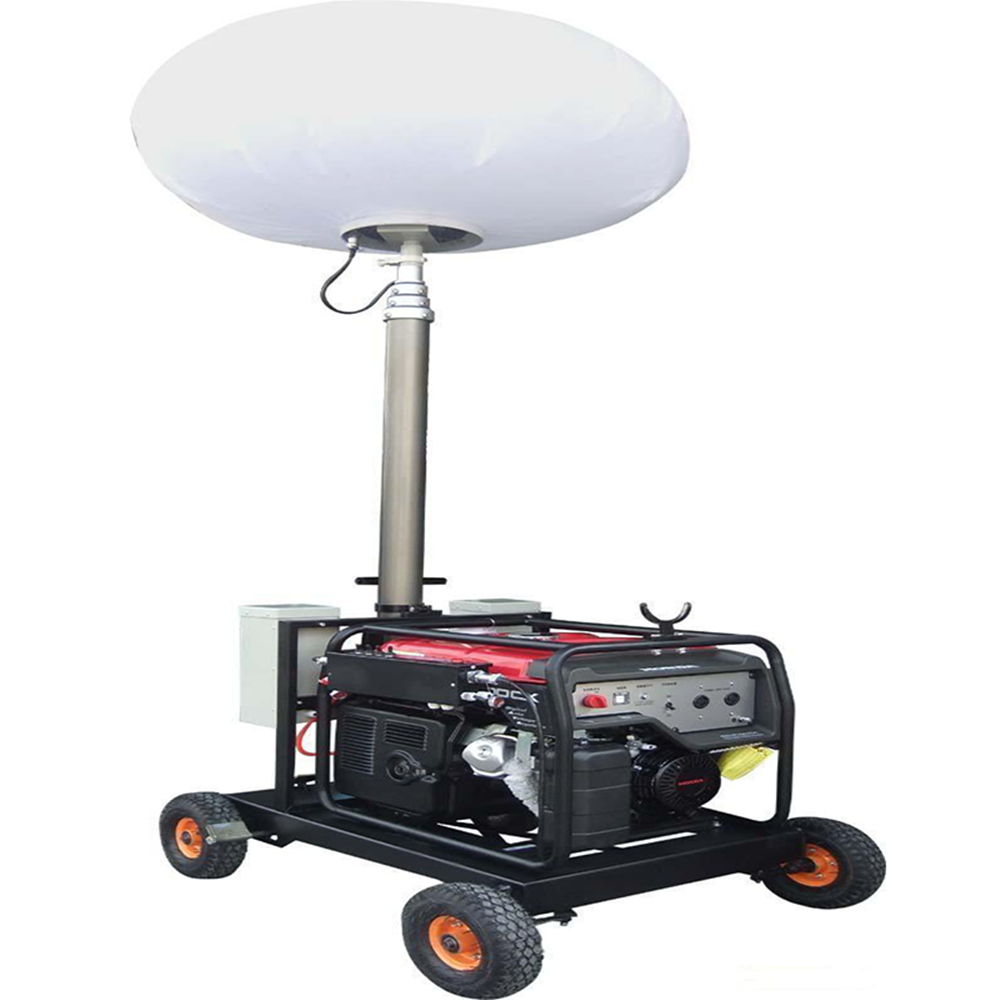 gasoline inflatable balloon mobile lighting tower