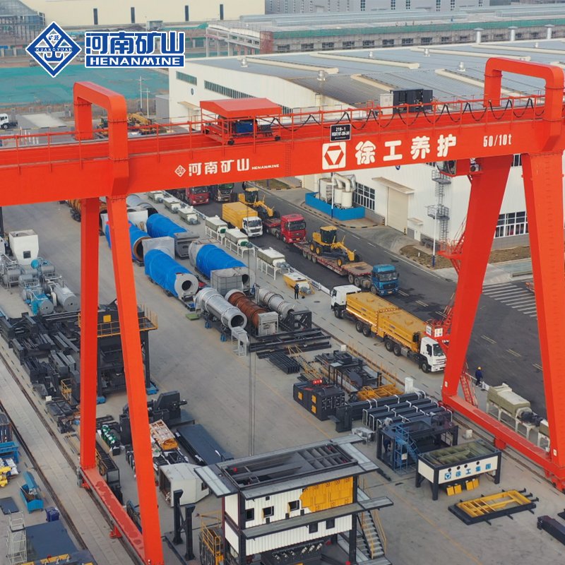 High Quality Cabin Control Electric Double Girder Gantry Crane 40 ton