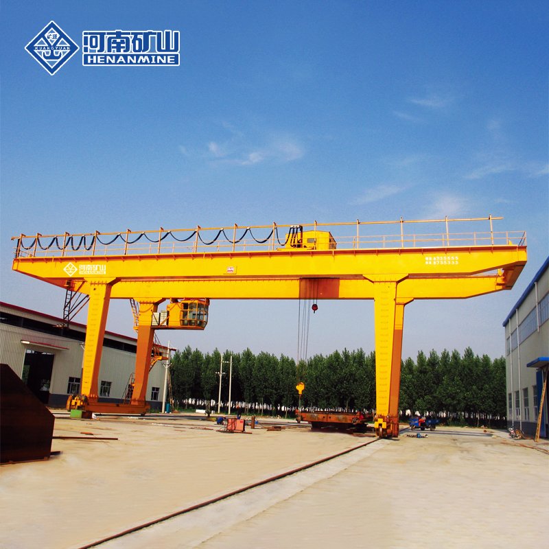 High Quality Cabin Control Electric Double Girder Gantry Crane 40 ton
