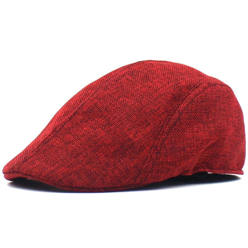 Hot selling whole sale design winter men caps Wholesale fashion unisex breathable mesh flat cap newsboy hat men ivy cap beret