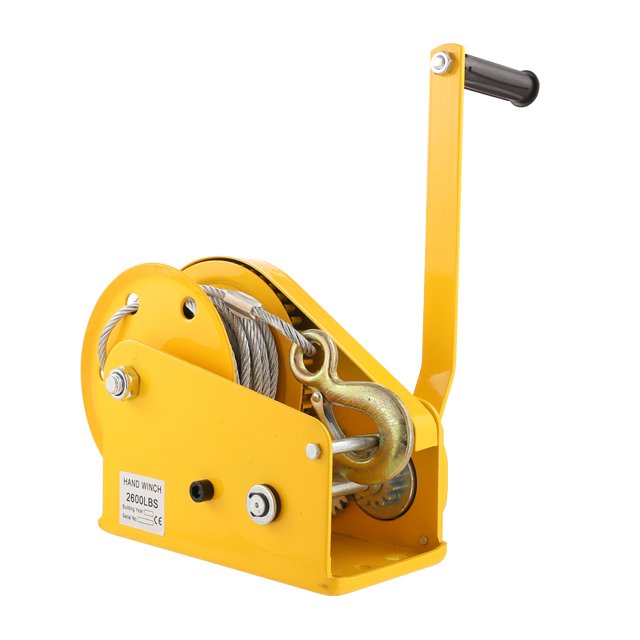 Lifting Weight 1200lbs 1800lbs 2600lbs Hand Winch Hand Crank Manual Winch Heavy Duty Trailer Winch
