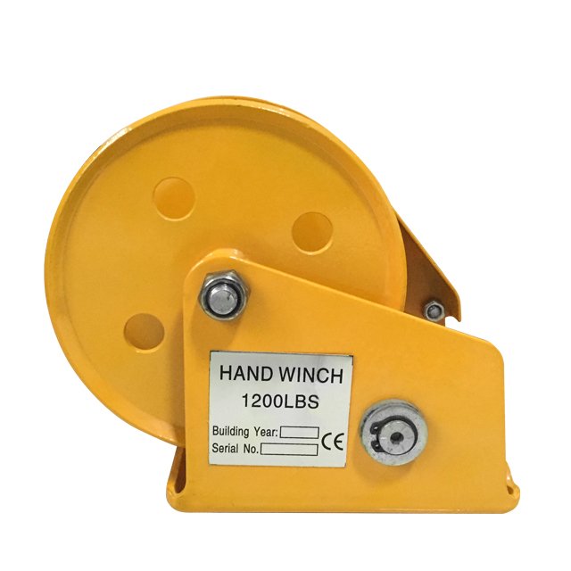 Lifting Weight 1200lbs 1800lbs 2600lbs Hand Winch Hand Crank Manual Winch Heavy Duty Trailer Winch