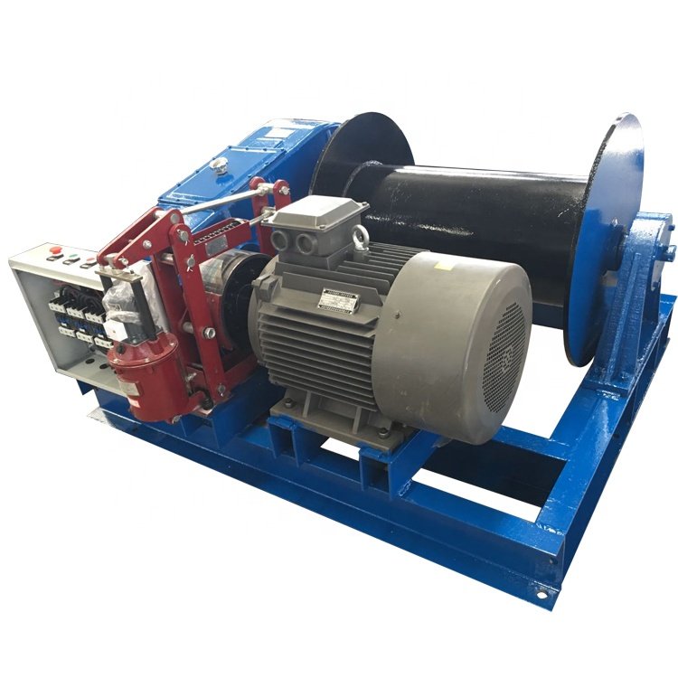Top quality electric winch 220V for overhead gantry crane with remote control electric winch 3ton