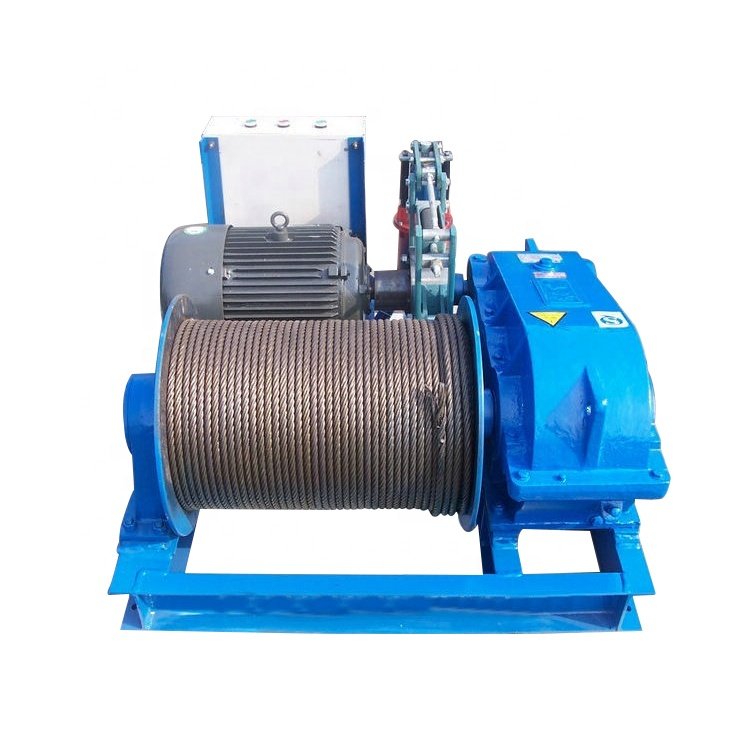 Top quality electric winch 220V for overhead gantry crane with remote control electric winch 3ton