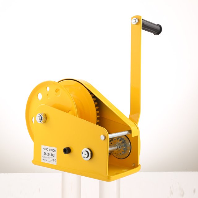 Lifting 1200lbs 1800lbs 2600lbs 500kg 1 ton Mini Portable Small Boat Trailer Manual Hand Cable Winch