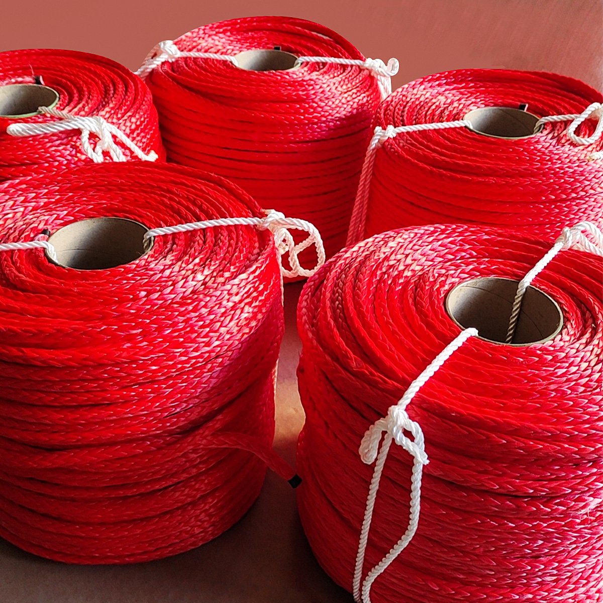 Factory Supply UHMWPE Rope Abrasion Resistant Sail Camping Hammock climb Cord Fishing UHMWPE Braided Rope For Outdoor