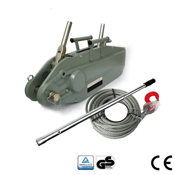 High Quality 3200KGS Aluminium Manual Lever Winch for Pulling Lifting Load over