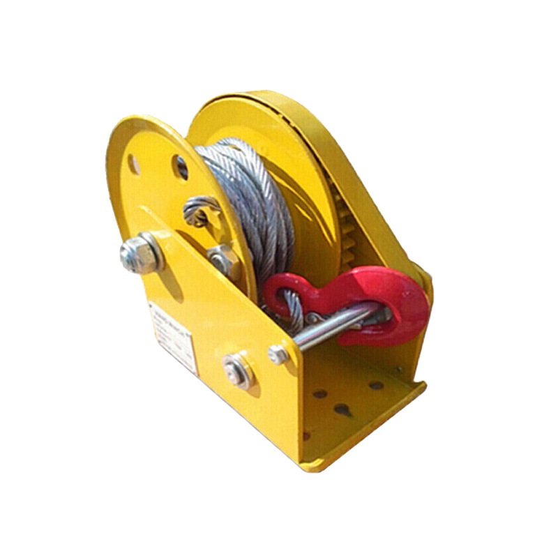 Bidirectional brake type hand winch self-locking small hand winch