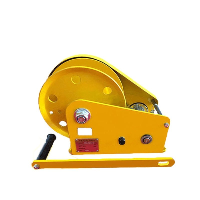 Bidirectional brake type hand winch self-locking small hand winch